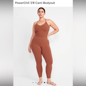 PowerChill 7/8 Cami Bodysuit Apple Cinnamon